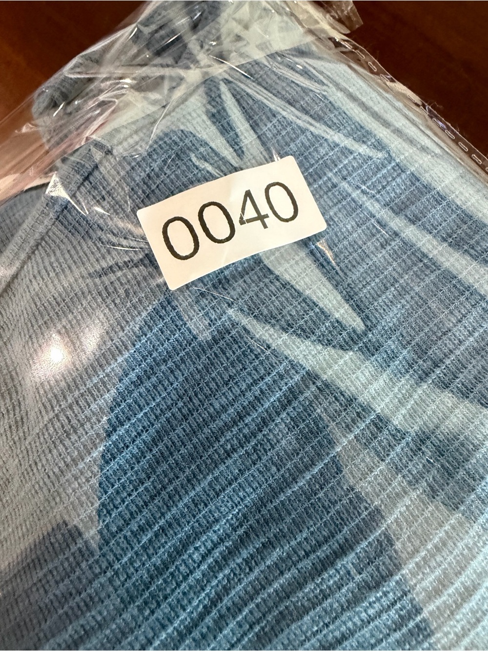 Women’s Blue Tie-Waist Dress - Picture 10 of 10
